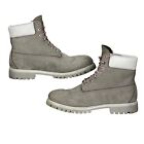 Premium Timberland Grey Mens Size 11 Work Boots